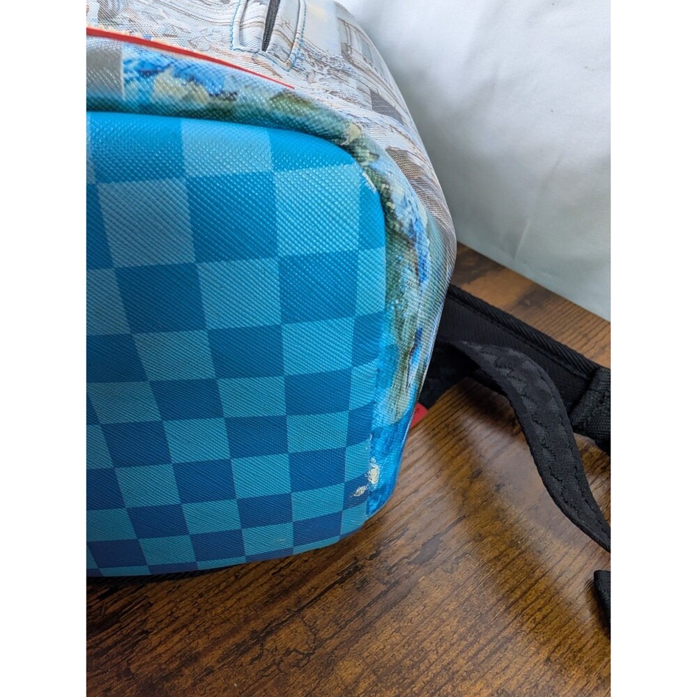 Sprayground Sprebi Fountain DLXSV Backpack Trevi Fountain Rome Rare Preowned - Picture 16 of 16